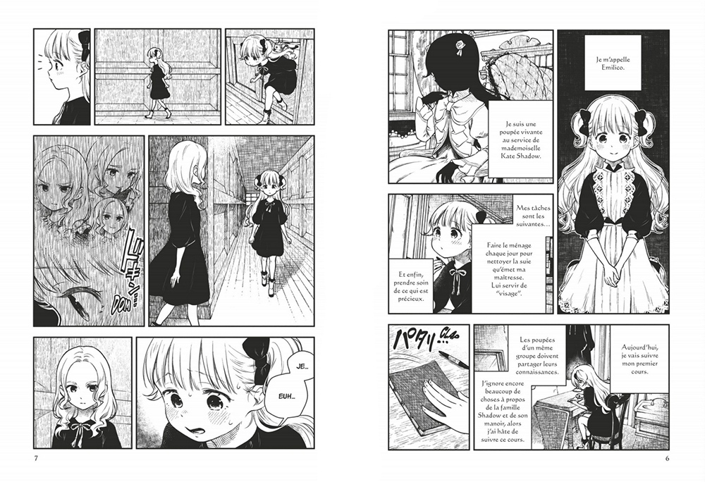 "Emilico" est le personnage centrale du manga