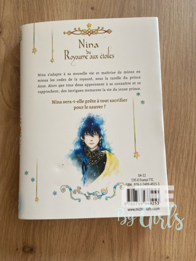 Nina du Royaume aux étoiles (T2) - Rikachi | Michel Lafon | Couverture dos