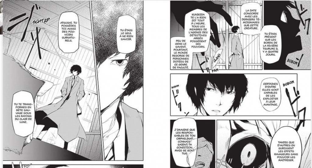 Dazai explique sa "capacité" à Atsushi