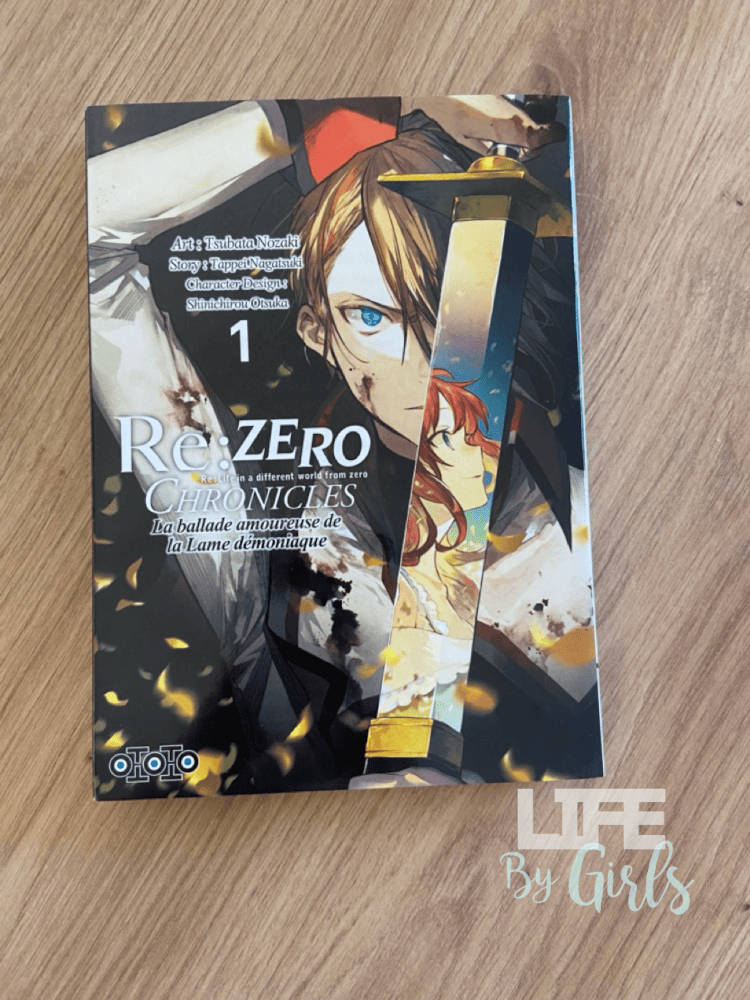 Re:Zero Chronicles : La ballade de la Lame Démoniaque Tome 1 | Tappei Nagatsuki - Ototo | Couverture