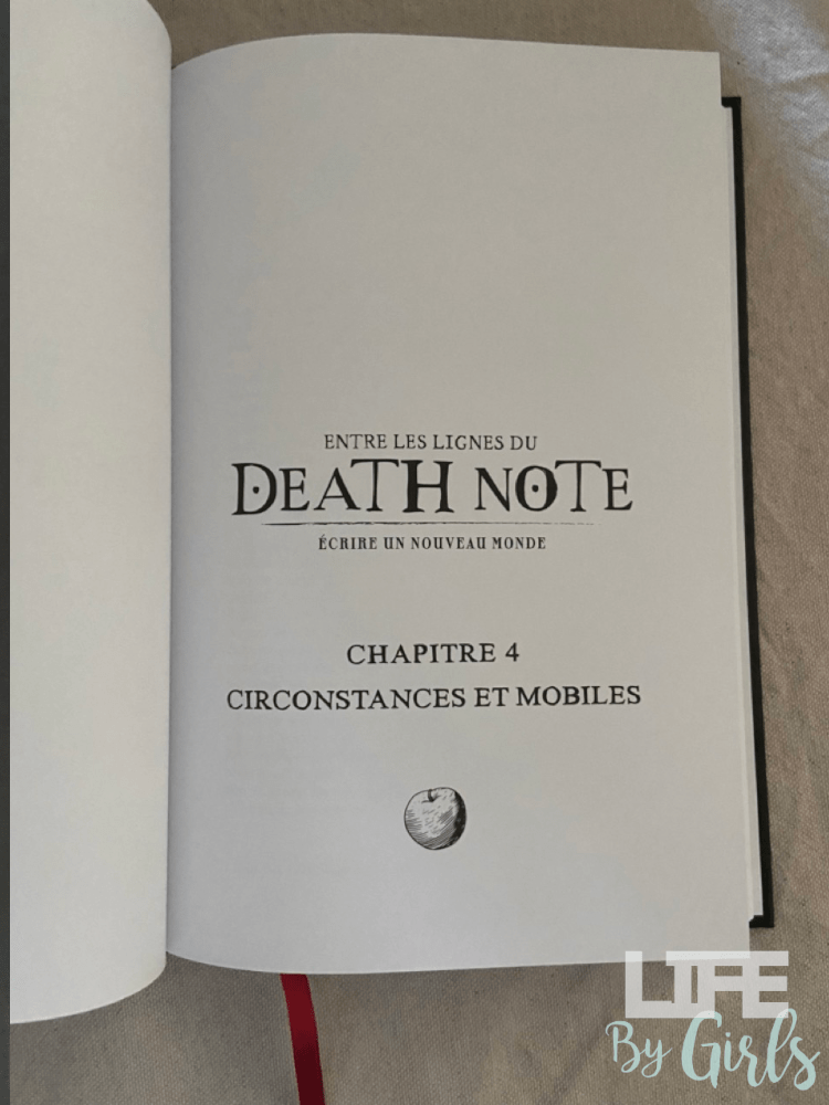 Entre les lignes du Death Note. Ecrire un nouveau monde | Clément Pelissier - Third Editions | Chapitre 4