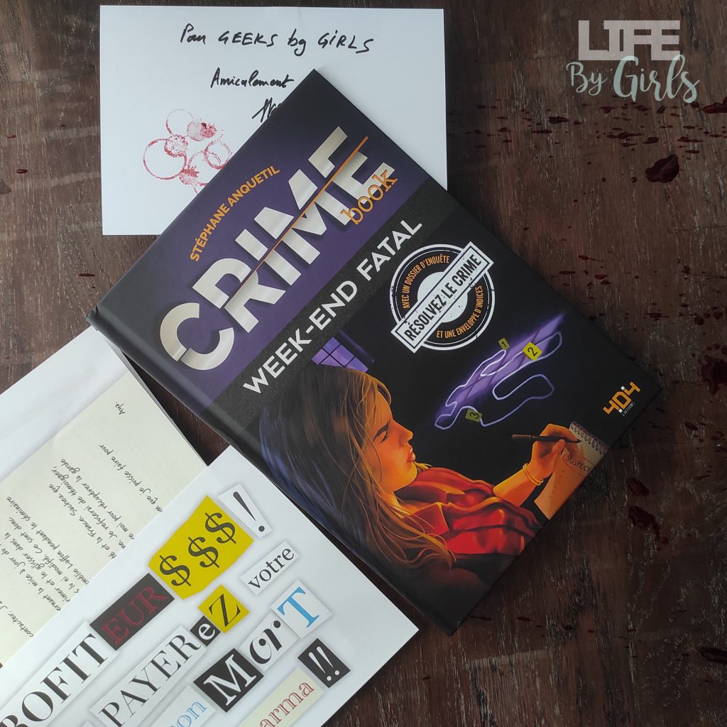Crime Book Week-end fatal, présentation du livre