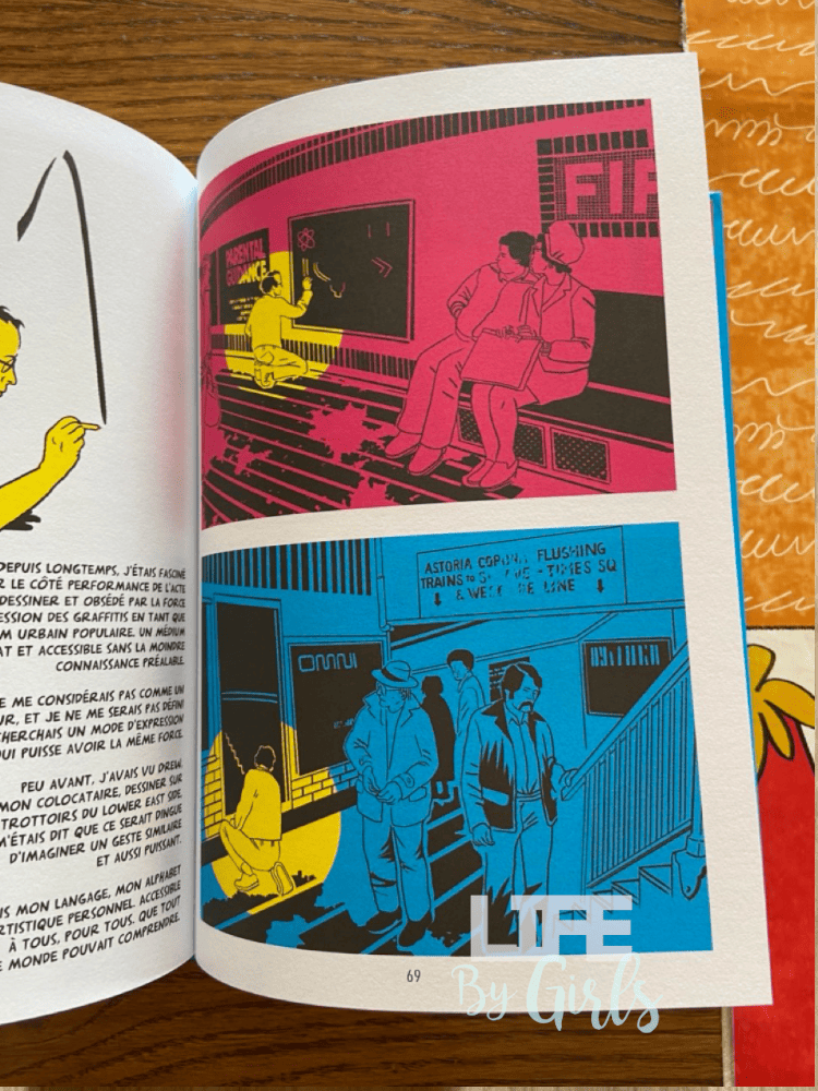 Keith Haring Le street art ou la vie - Paolo Parisi | Hugo BD | extrait 2