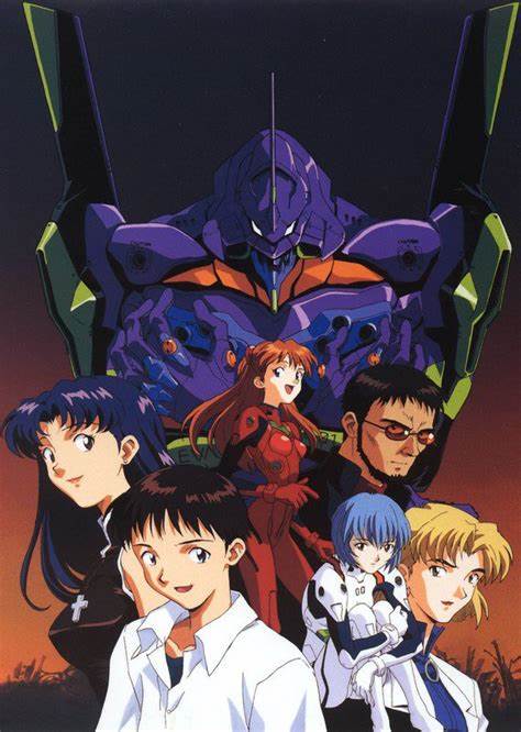 Image de l'animé "Neon Genesis Evangelion" de 1995