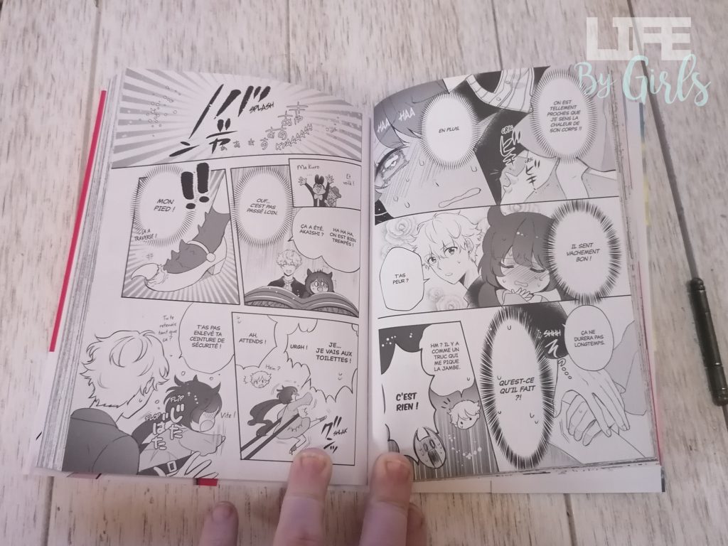 Les tentatives de Kuroe sont mal interprétées par Minami dans "Kaijû Girl Carameliser" 