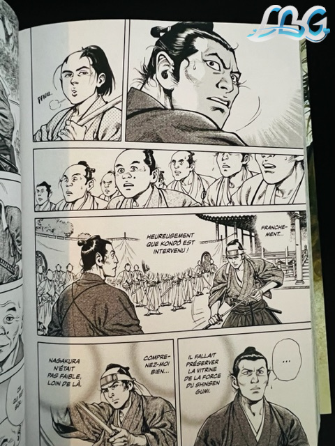 fin du duel entre un général haut placé et kan'ichiro qui aspire le respect.