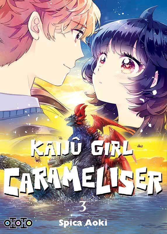 "Kaijû Girl Carameliser" tome 3 couverture
