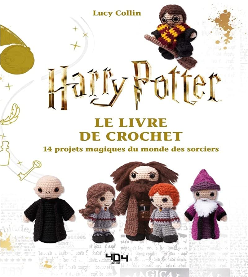 couverture de Harry Potter le livre de crochet de 404 éditions