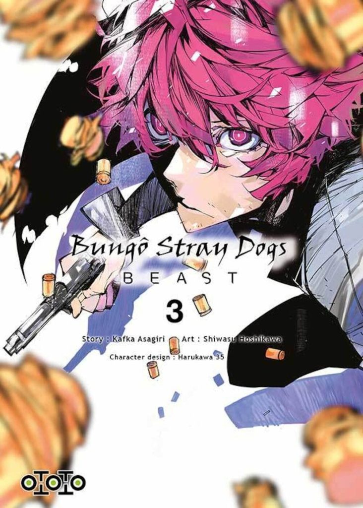 "Bungô Stray Dogs : BEAST" tome 3 couverture