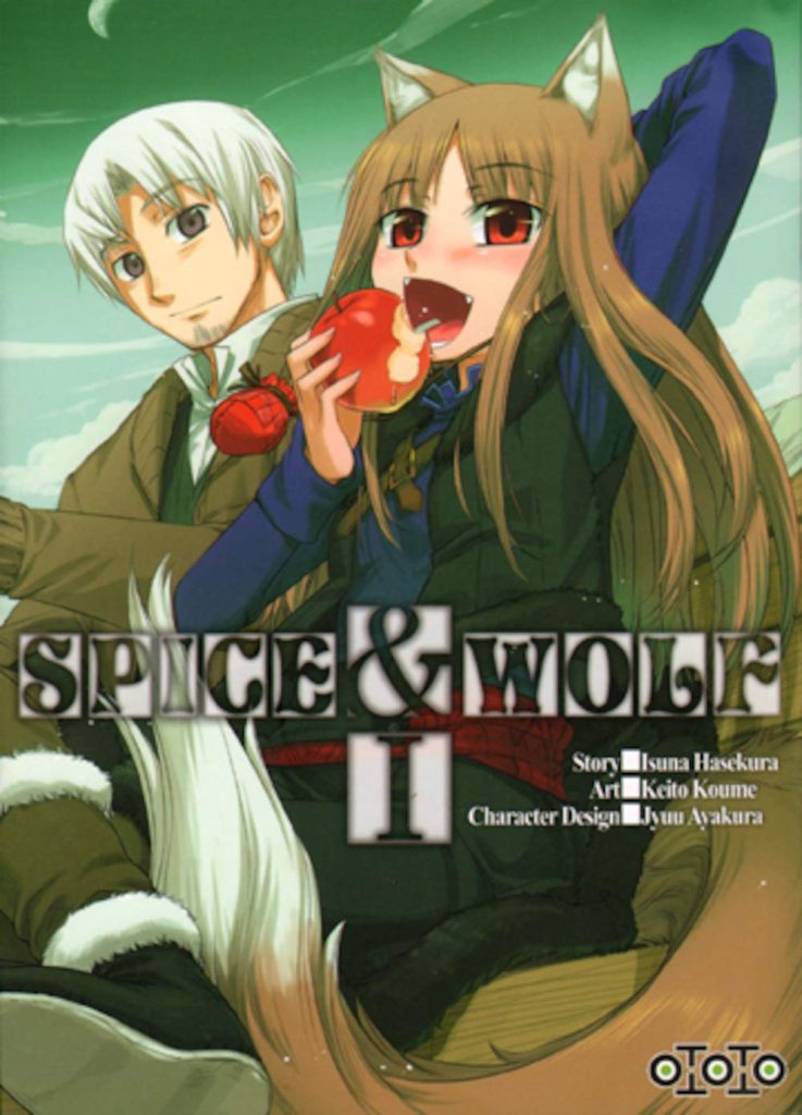 La couverture du manga "Spice & Wolf"