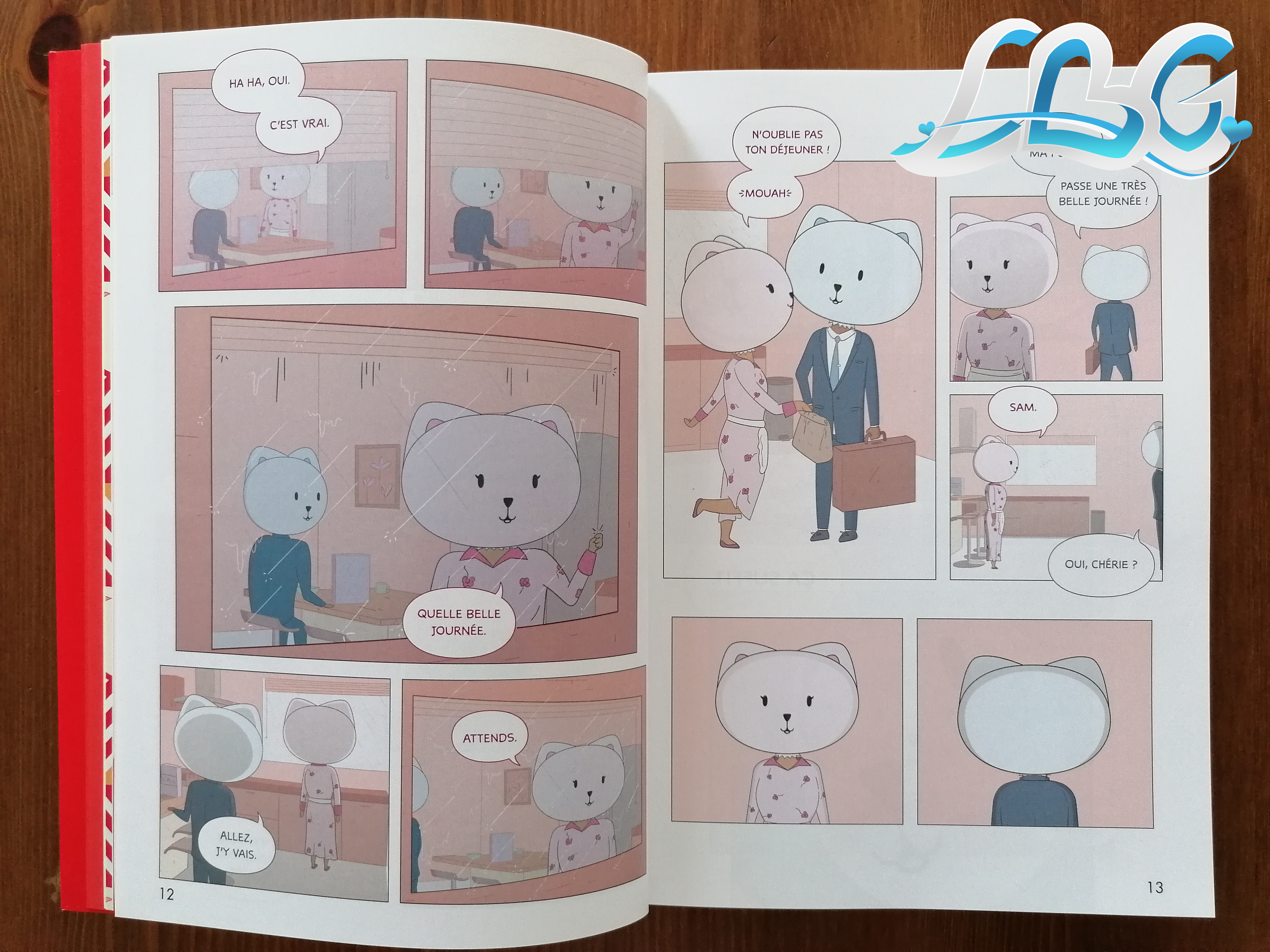 Page "vie quotidienne" dans Everything is Fine