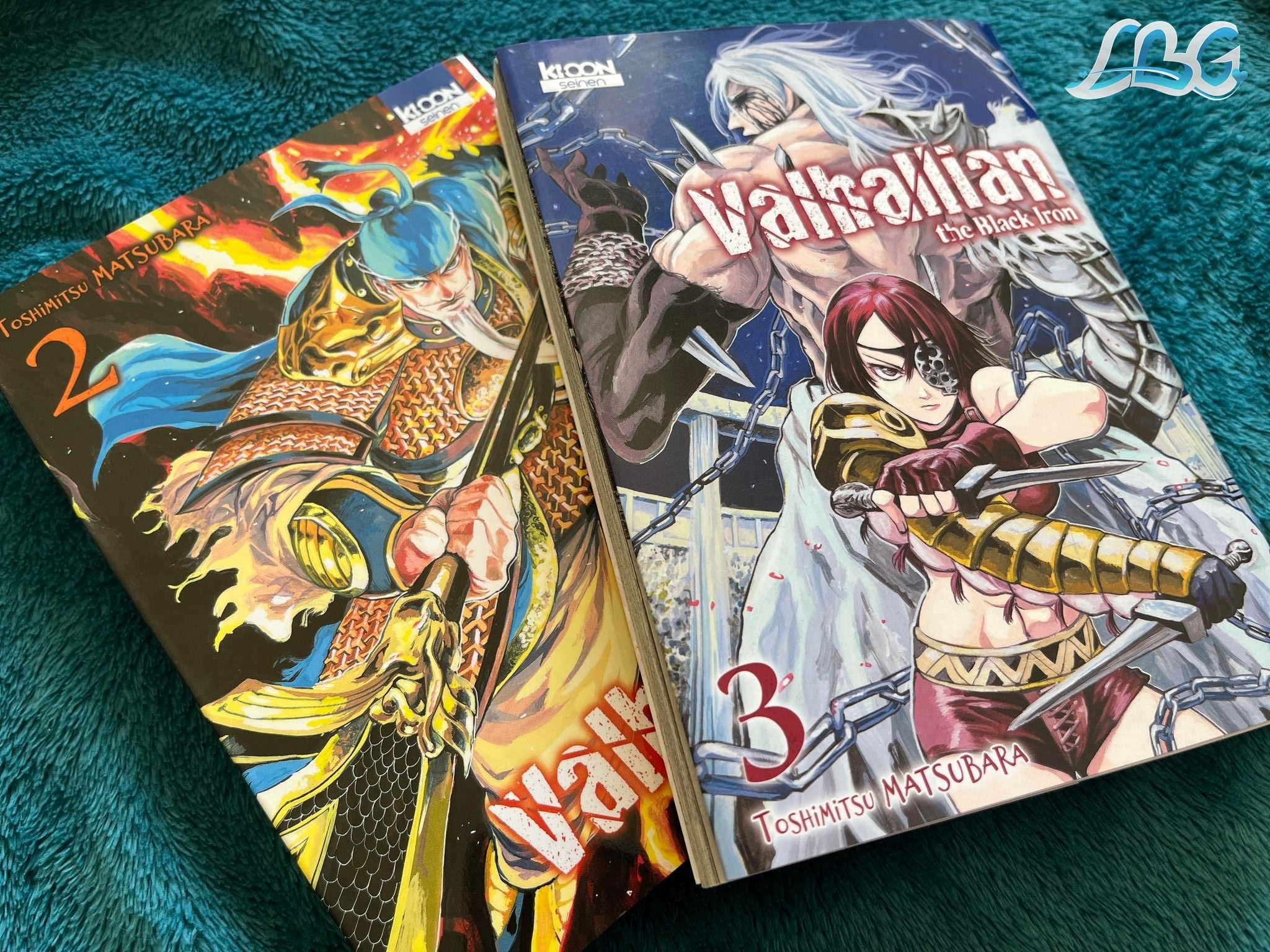Valhallian the Black Iron – Tome 2 & 3 couvertues